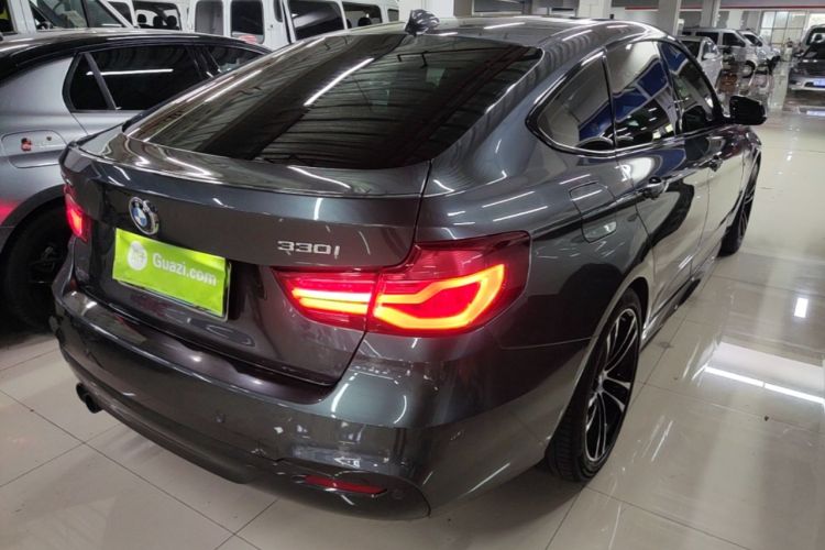 Used BMW 3 Series GT 2019 330i xDrive M Sport Night Edition Rear Right 45 Deg