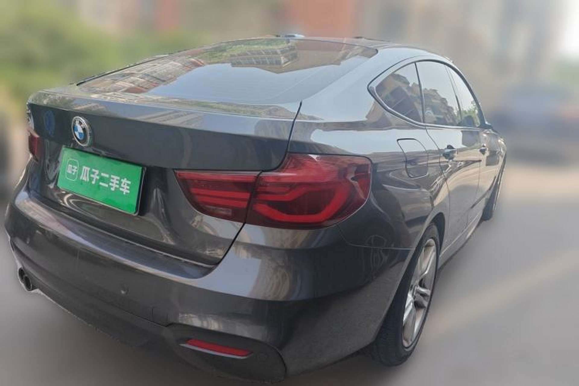 Used BMW 3 Series GT 2019 320i M Sport Package Rear Right 45 Deg