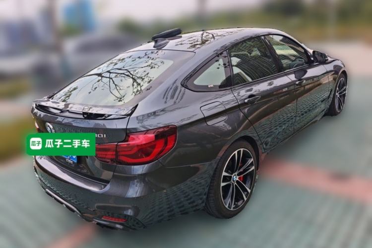 Used BMW 3 Series GT 2019 330i xDrive M Sport Night Edition Rear Right 45 Deg