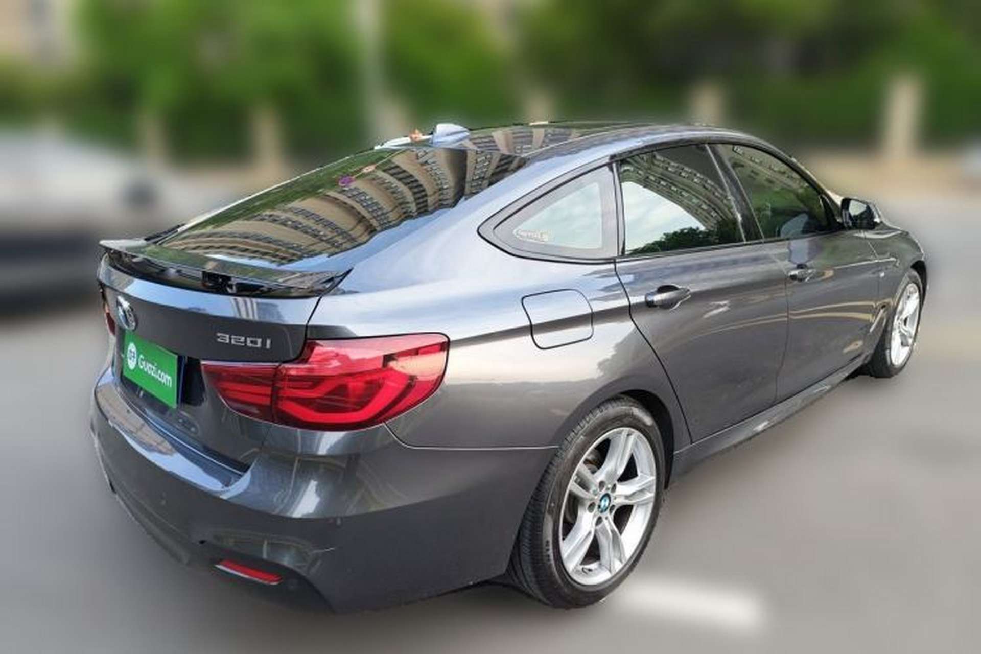 Used BMW 3 Series GT 2019 320i M Sport Package Rear Right 45 Deg