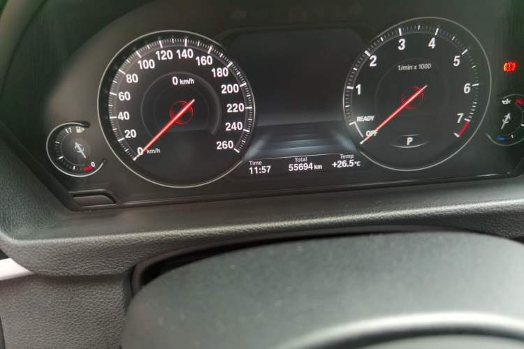 Used BMW 3 Series GT 2019 320i M Sport Night Edition Odometer Close Up