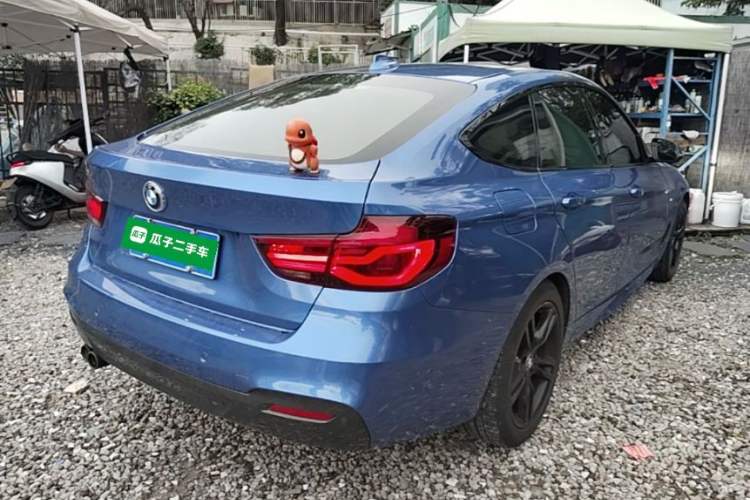 Used BMW 3 Series GT 2020 320i M Sport Night Edition Rear Right 45 Deg
