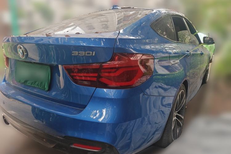 Used BMW 3 Series GT 2020 330i M Sport Night Edition Rear Right 45 Deg