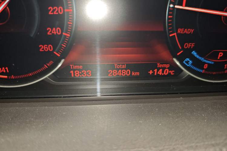 Used BMW 3 Series GT 2020 330i M Sport Night Edition Odometer Close Up
