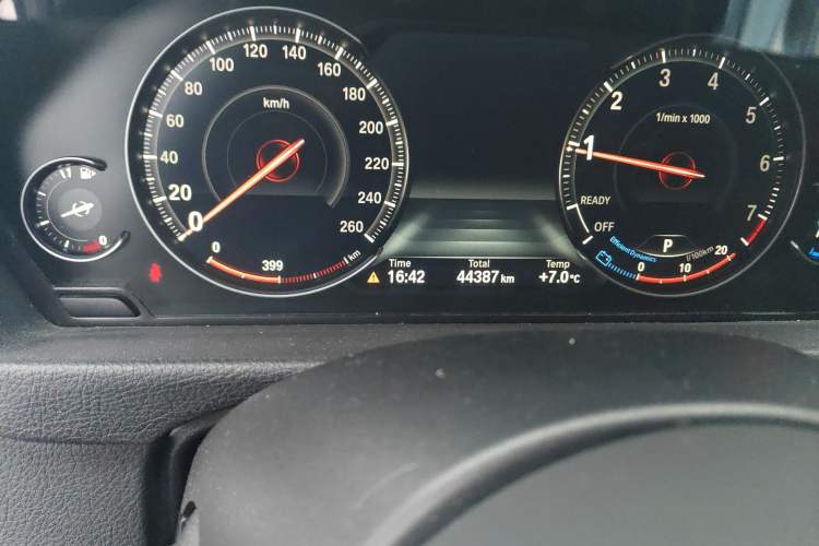 Used BMW 3 Series GT 2020 320i M Sport Package Odometer Close Up