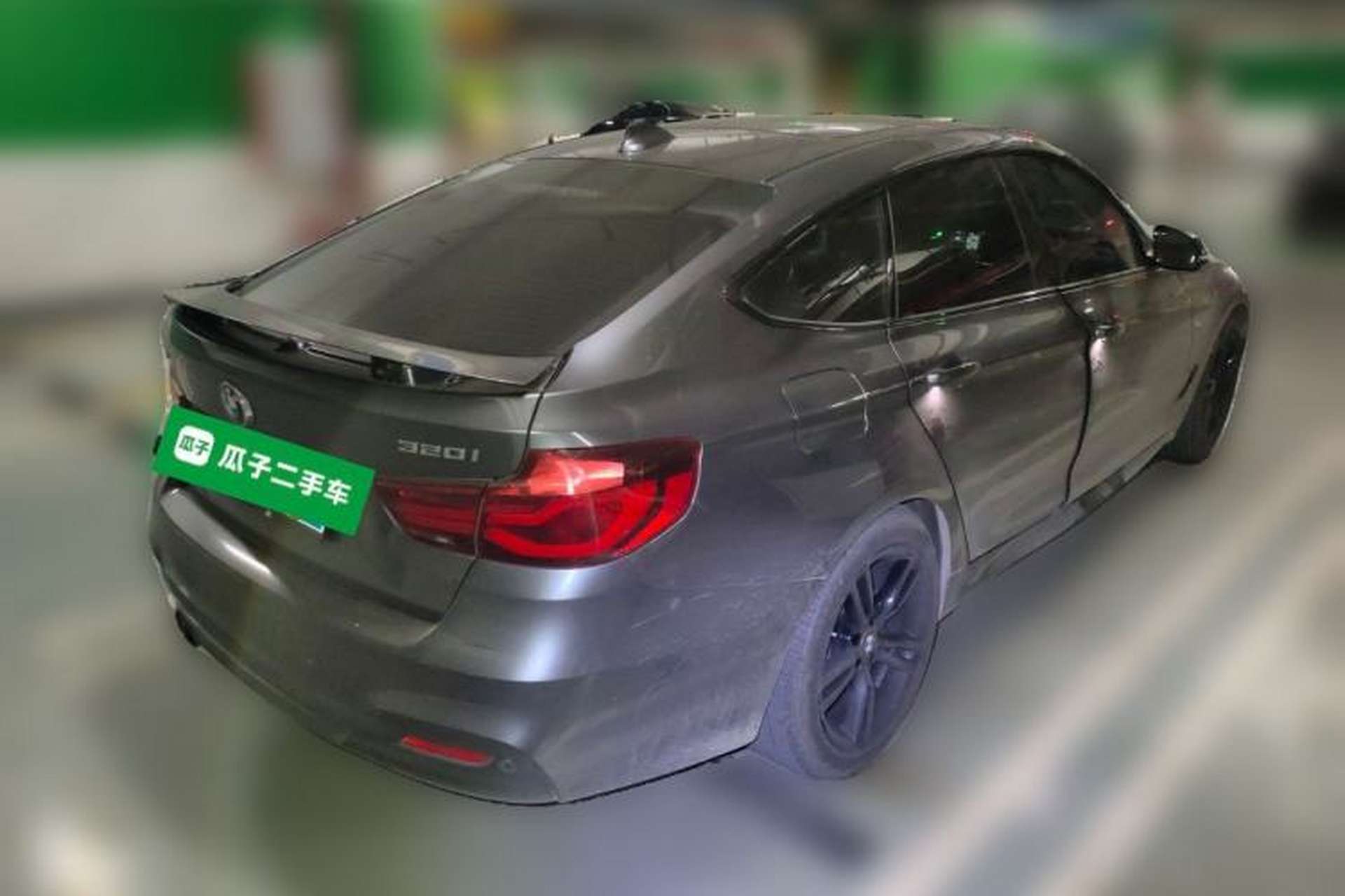 Used BMW 3 Series GT 2020 320i M Sport Night Edition Rear Right 45 Deg