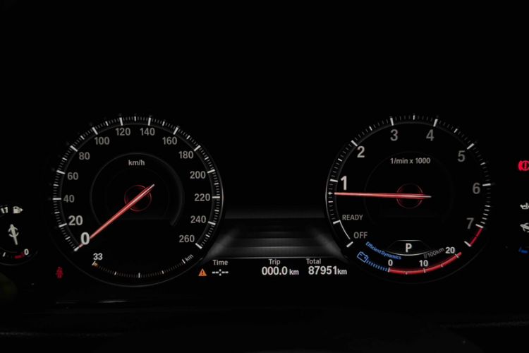Used BMW 3 Series GT 2020 320i M Sport Package Odometer Close Up