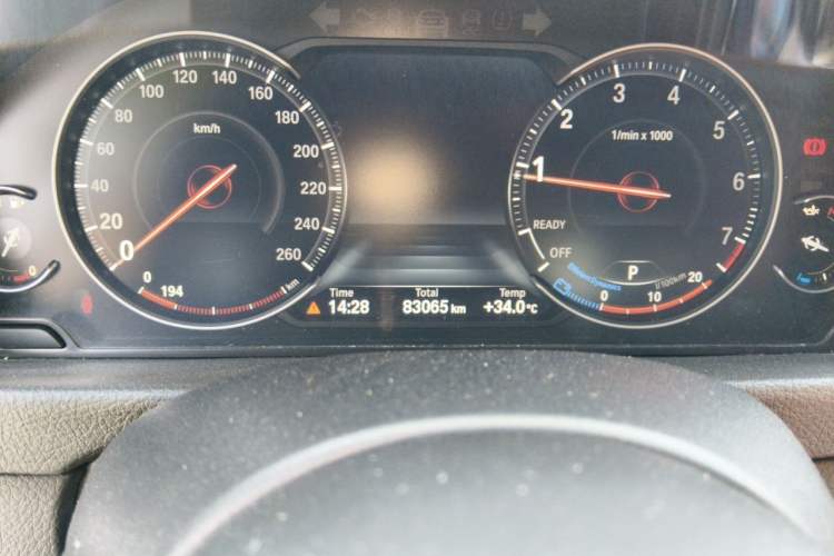 Used BMW 3 Series GT 2020 320i M Sport Night Edition Odometer Close Up