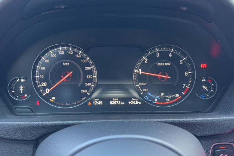 Used BMW 3 Series GT 2020 320i M Sport Night Edition Odometer Close Up