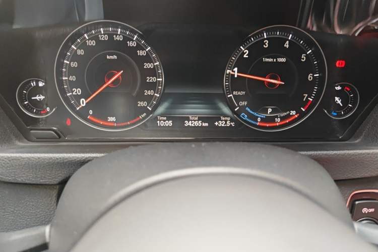 Used BMW 3 Series GT 2020 320i M Sport Night Edition Odometer Close Up