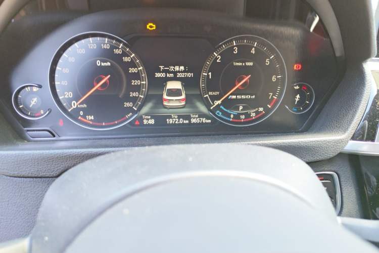 Used BMW 3 Series GT 2020 320i M Sport Package Odometer Close Up