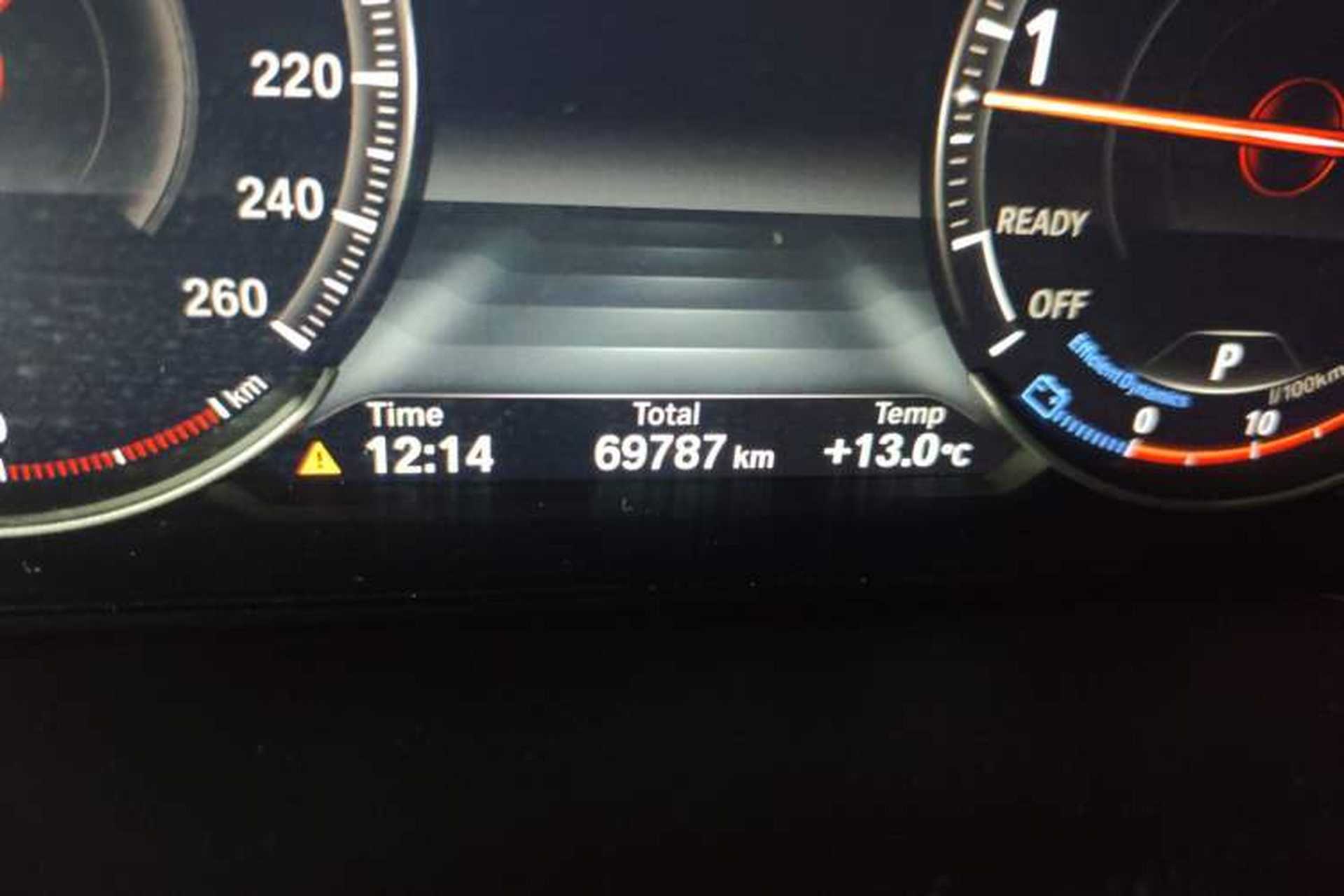 Used BMW 3 Series GT 2020 320i M Sport Package Odometer Close Up