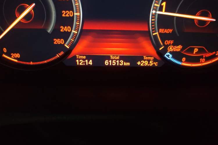 Used BMW 3 Series GT 2020 320i M Sport Package Odometer Close Up