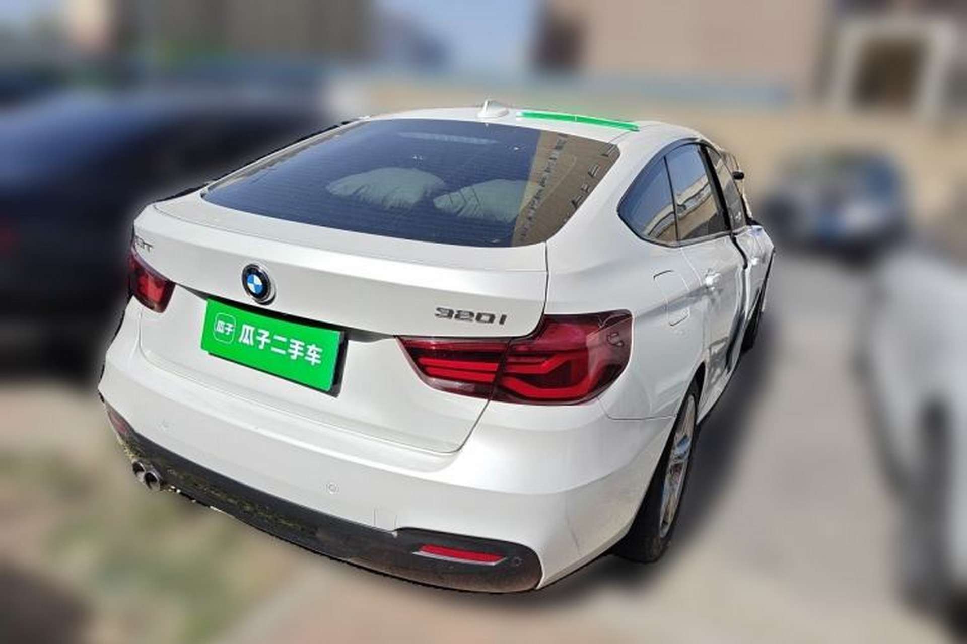 Used BMW 3 Series GT 2020 320i M Sport Package Rear Right 45 Deg