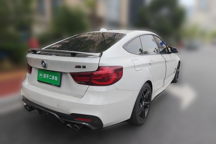 Used BMW 3 Series GT 2020 320i M Sport Night Edition Rear Right 45 Deg