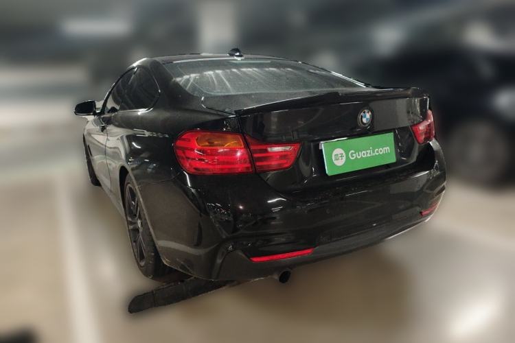 Used BMW 4 Series 2014 420i Design Package Model Rear Left 45 Deg