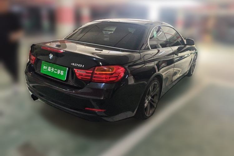 Used BMW 4 Series 2014 428i Convertible Sport Design Package Rear Right 45 Deg