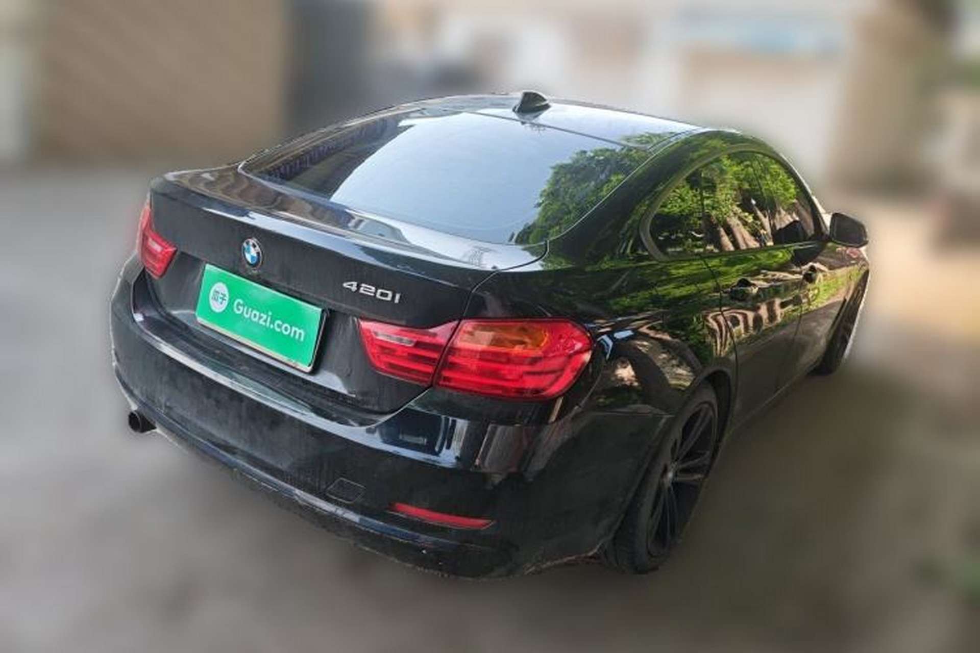 Used BMW 4 Series 2014 420i Gran Coupe Sport Design Package Rear Right 45 Deg