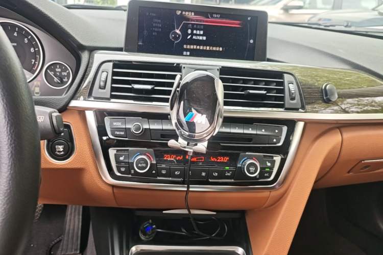Used BMW 4 Series 2014 428i xDrive Luxury Design Package Audio And AC Panel