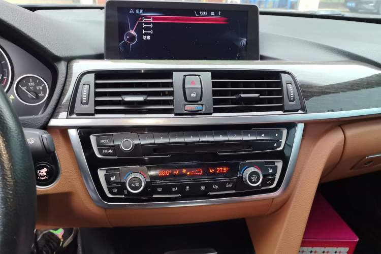 Used BMW 4 Series 2014 428i Convertible Design Package Audio And AC Panel