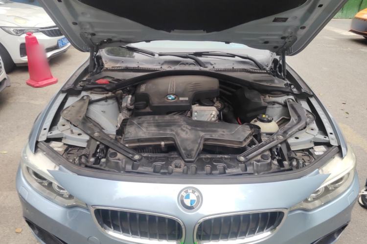 Used BMW 4 Series 2014 428i Convertible Sport Design Package Engine Bay