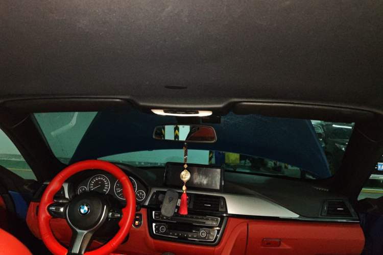 Used BMW 4 Series 2014 420i Convertible Luxury Design Package Headliner