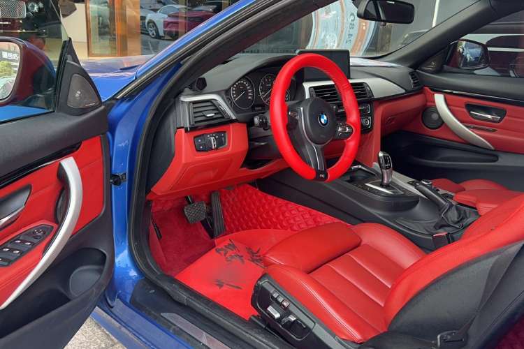 Used BMW 4 Series 2014 420i Convertible Luxury Design Package Interior 2