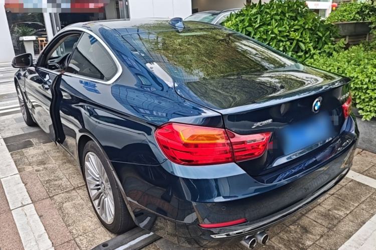 Used BMW 4 Series 2014 428i xDrive Luxury Design Package Rear Left 45 Deg