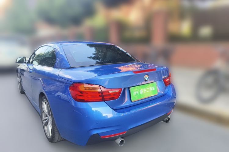 Used BMW 4 Series 2014 435i Convertible Sport Design Package Rear Left 45 Deg