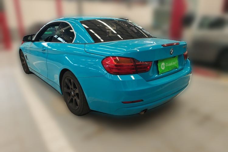 Used BMW 4 Series 2014 420i Convertible Fashion Model Rear Left 45 Deg