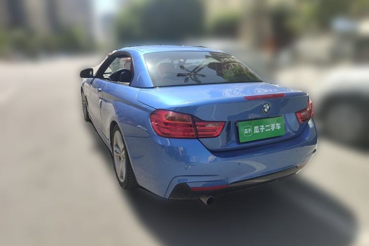 Used BMW 4 Series 2014 420i Convertible Sports Design Package Rear Left 45 Deg