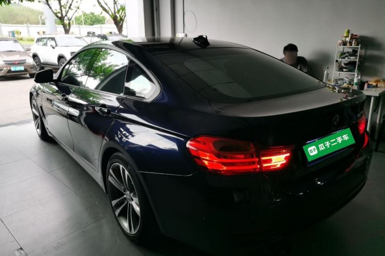Used BMW 4 Series 2014 428i Gran Coupe Design Package Edition Rear Left 45 Deg