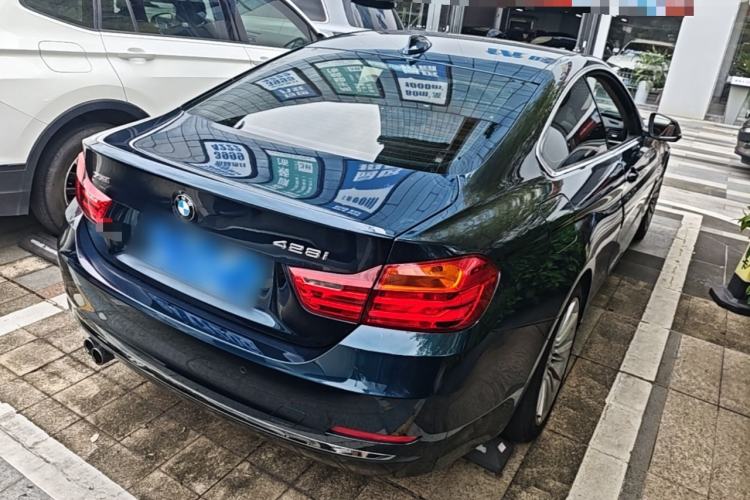 Used BMW 4 Series 2014 428i xDrive Luxury Design Package Rear Right 45 Deg