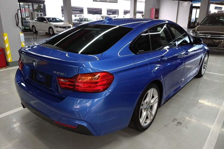 Used BMW 4 Series 2014 428i Gran Coupe Design Package Edition Rear Right 45 Deg
