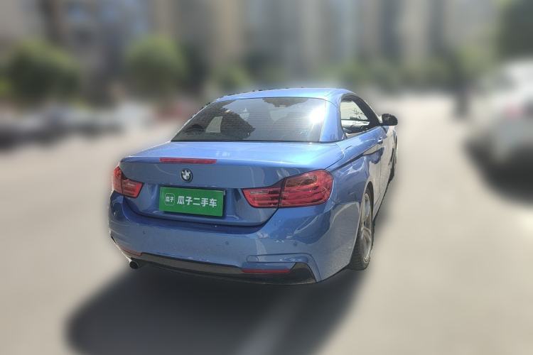 Used BMW 4 Series 2014 420i Convertible Sports Design Package Rear Right 45 Deg
