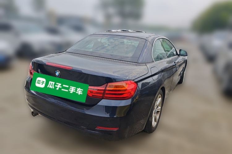 Used BMW 4 Series 2014 420i Convertible Fashion Model Rear Right 45 Deg