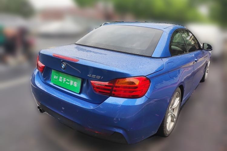 Used BMW 4 Series 2014 428i Convertible Design Package Rear Right 45 Deg