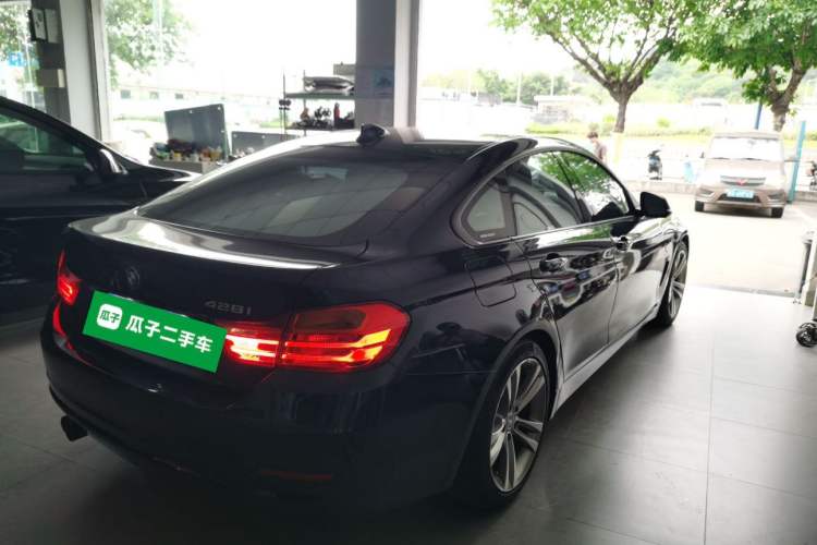 Used BMW 4 Series 2014 428i Gran Coupe Design Package Edition Rear Right 45 Deg