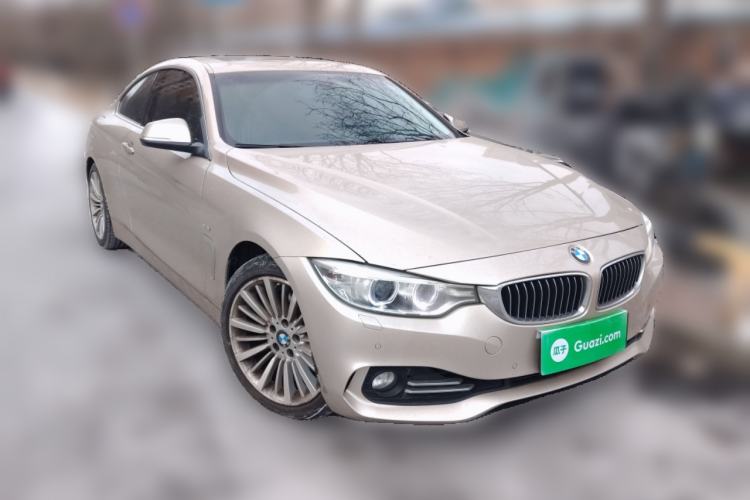 Used BMW 4 Series 2014 428i Luxury Design Package Front Right 45 Deg
