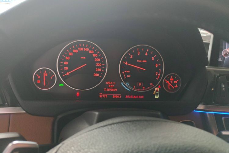 Used BMW 4 Series 2014 428i Convertible Design Package Odometer Close Up