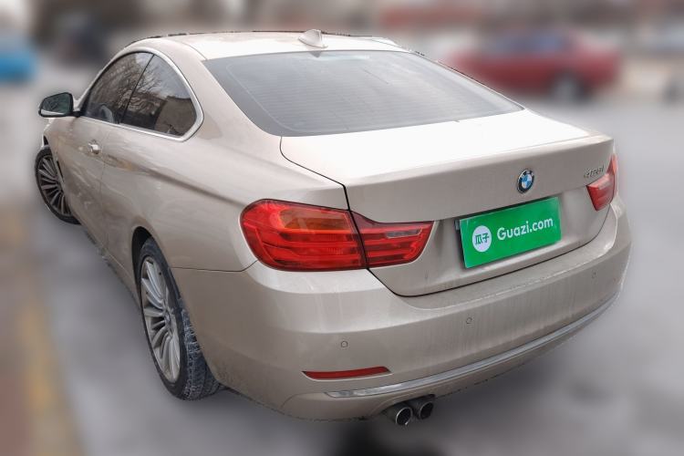 Used BMW 4 Series 2014 428i Luxury Design Package Rear Left 45 Deg