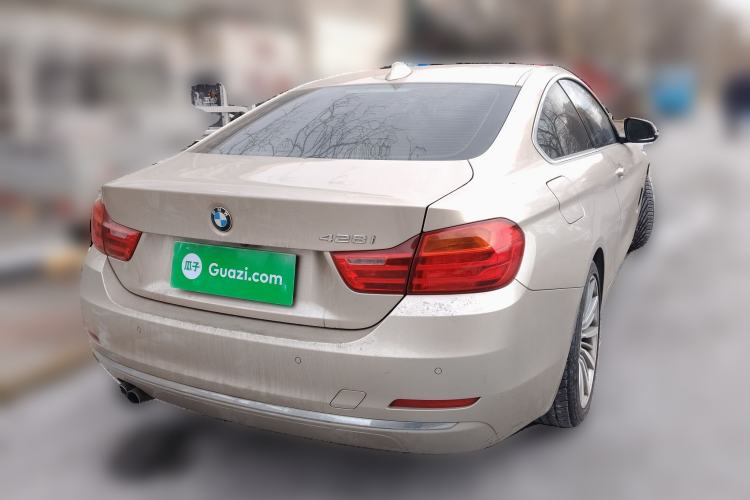 Used BMW 4 Series 2014 428i Luxury Design Package Rear Right 45 Deg