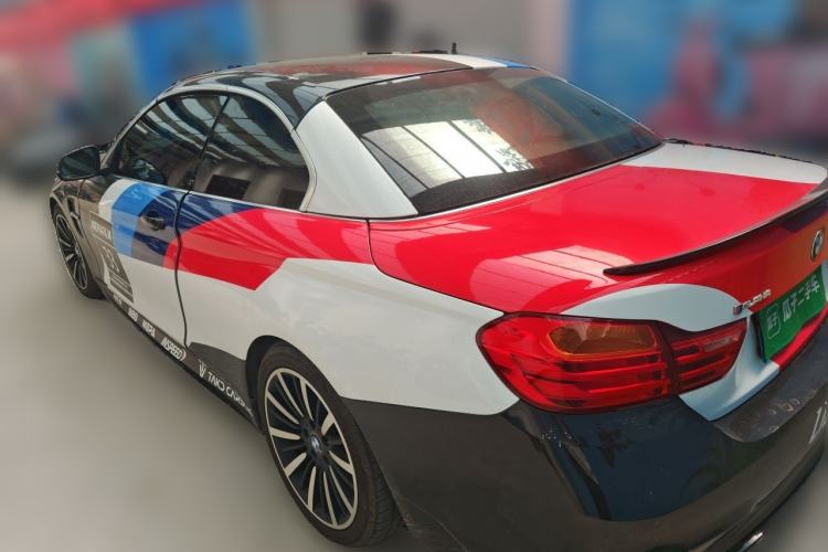 Used BMW 4 Series 2014 435i Convertible Luxury Design Package Rear Left 45 Deg
