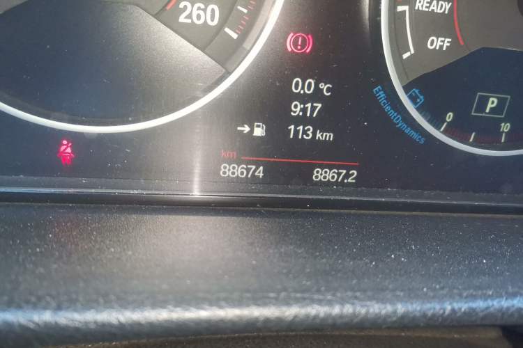 Used BMW 4 Series 2014 428i xDrive Sport Design Package Odometer Close Up