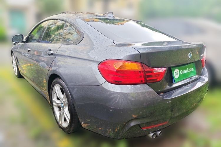 Used BMW 4 Series 2014 428i Gran Coupe Design Package Edition Rear Left 45 Deg