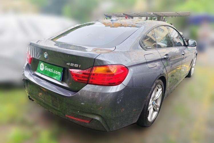 Used BMW 4 Series 2014 428i Gran Coupe Design Package Edition Rear Right 45 Deg