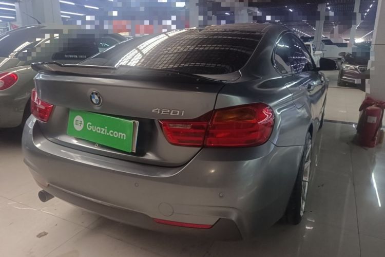 Used BMW 4 Series 2014 420i Gran Coupe Fashion Model Rear Right 45 Deg