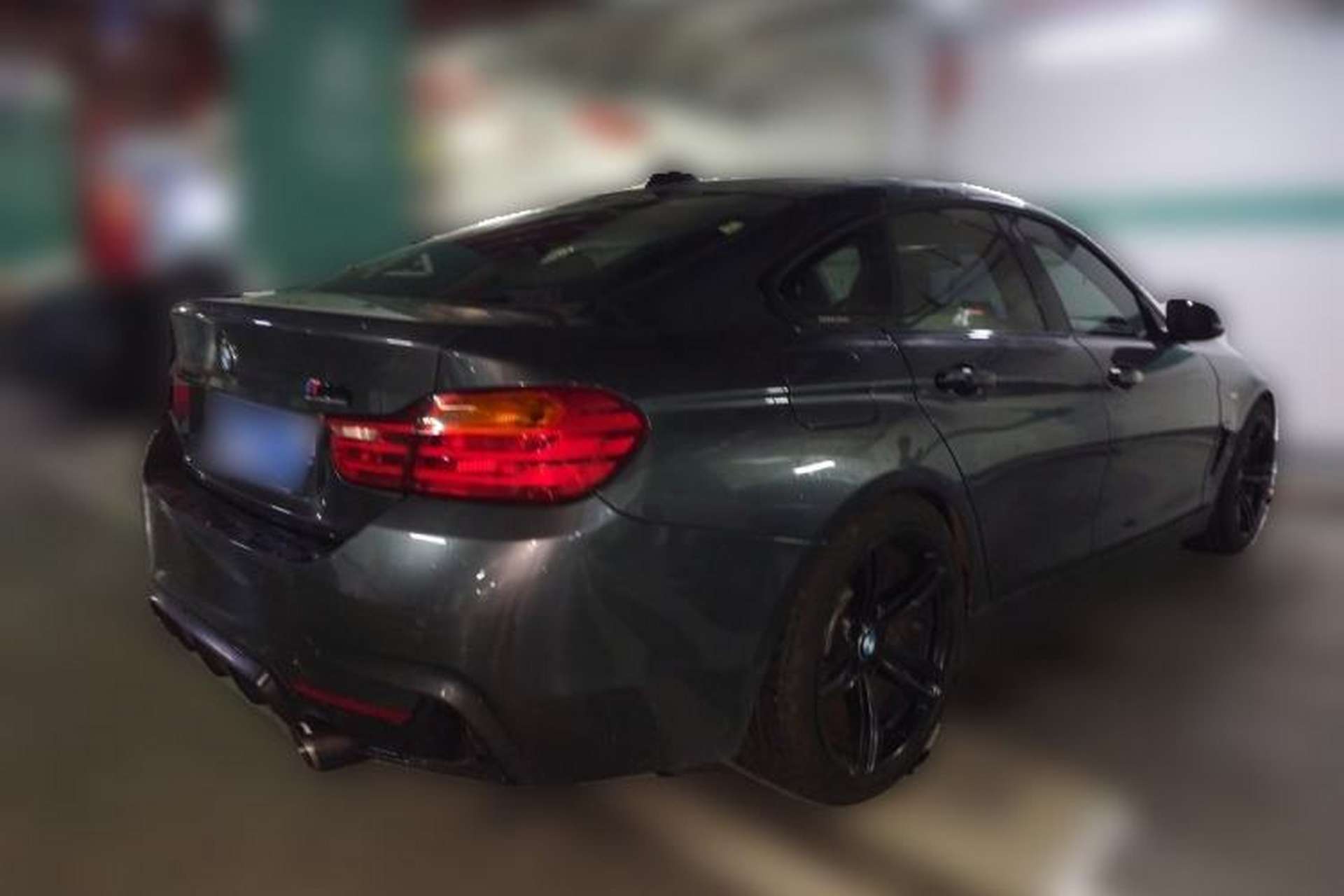 Used BMW 4 Series 2014 420i Gran Coupe Luxury Design Package Rear Right 45 Deg