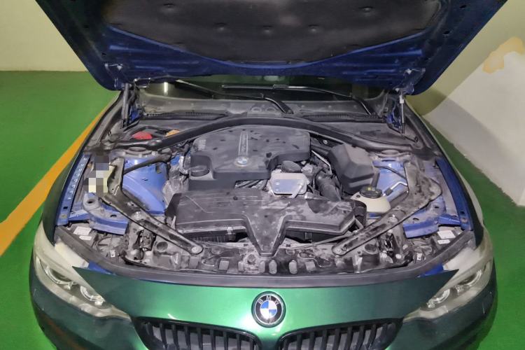 Used BMW 4 Series 2014 428i Convertible Sport Design Package Engine Bay