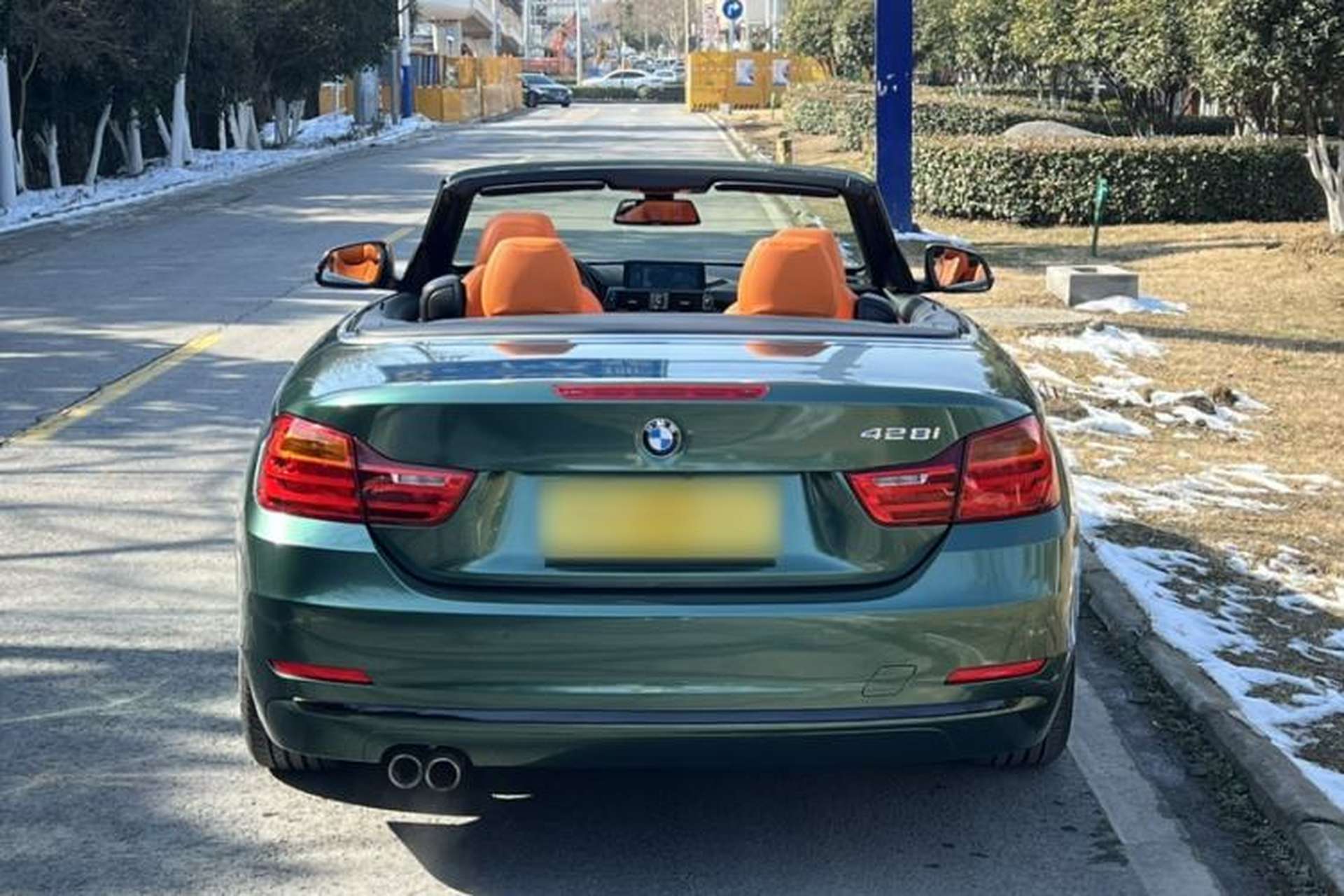 Used BMW 4 Series 2014 428i Convertible Sport Design Package Exterior 12